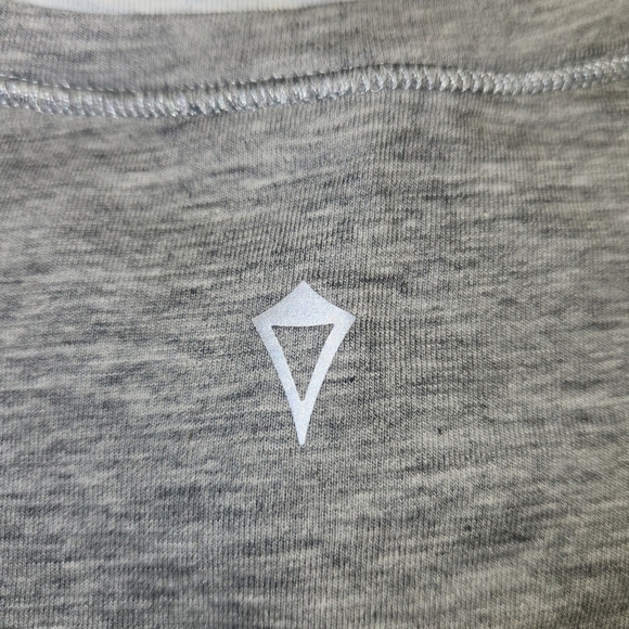 Ivivva By Lululemon Play N' Réversible Dress In Heather Gray Black Blue Size 12 - Picture 4 of 16